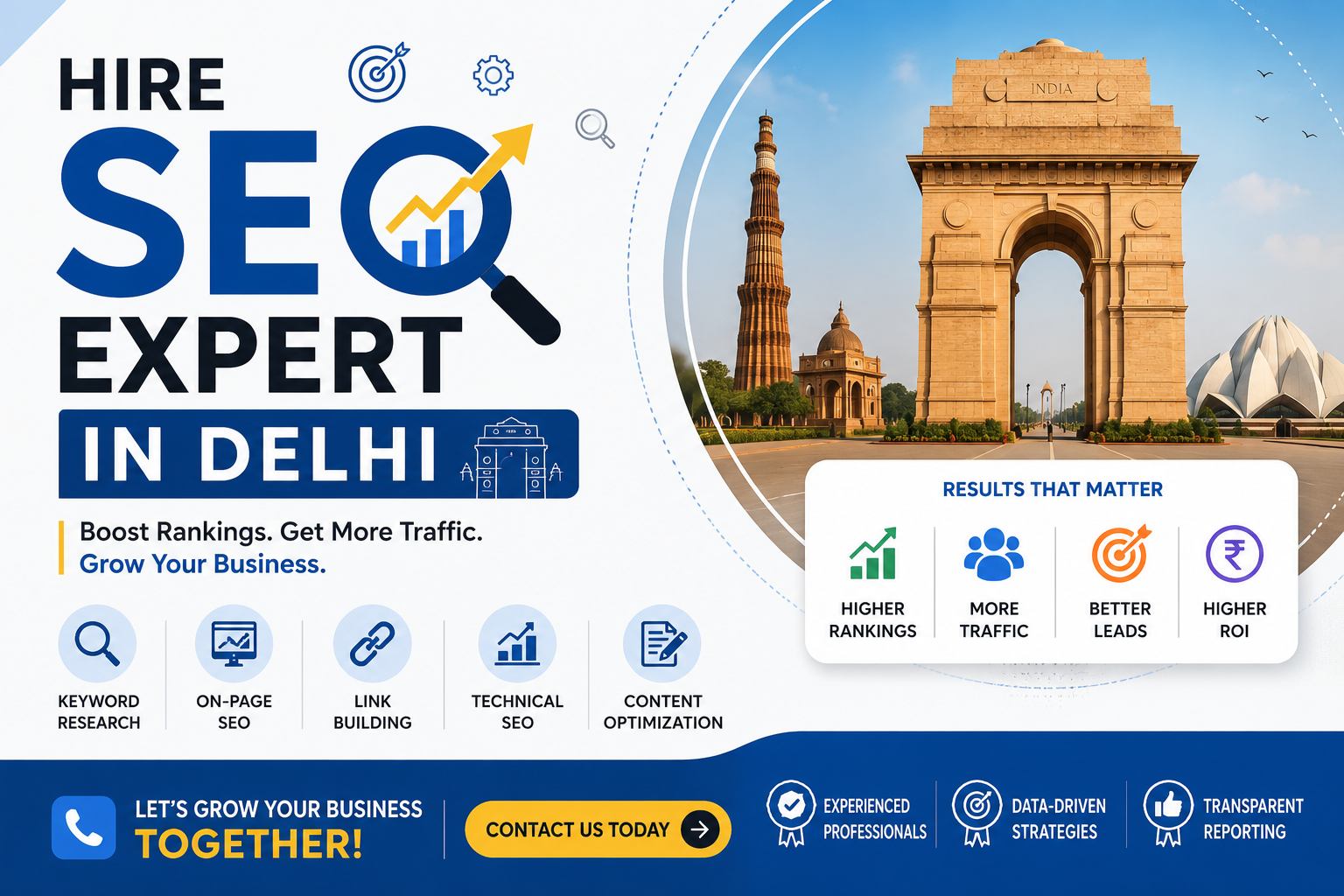 hire SEO expert in Delhi