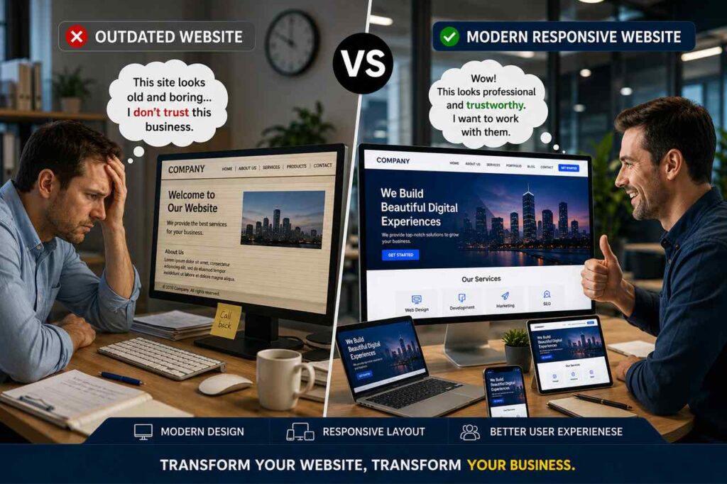 15 Signs Your Business Needs a New Website