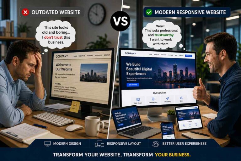 15 Signs Your Business Needs a New Website